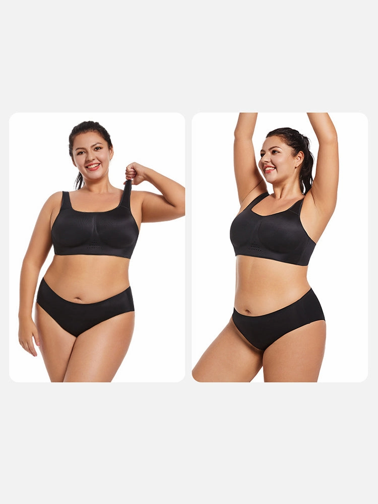 Seamless Wireless Bra with Breathable Design