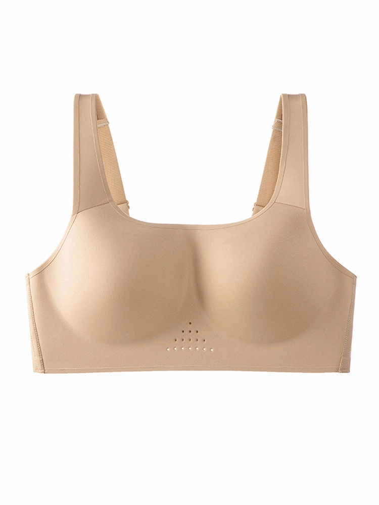 Seamless Wireless Bra with Breathable Design