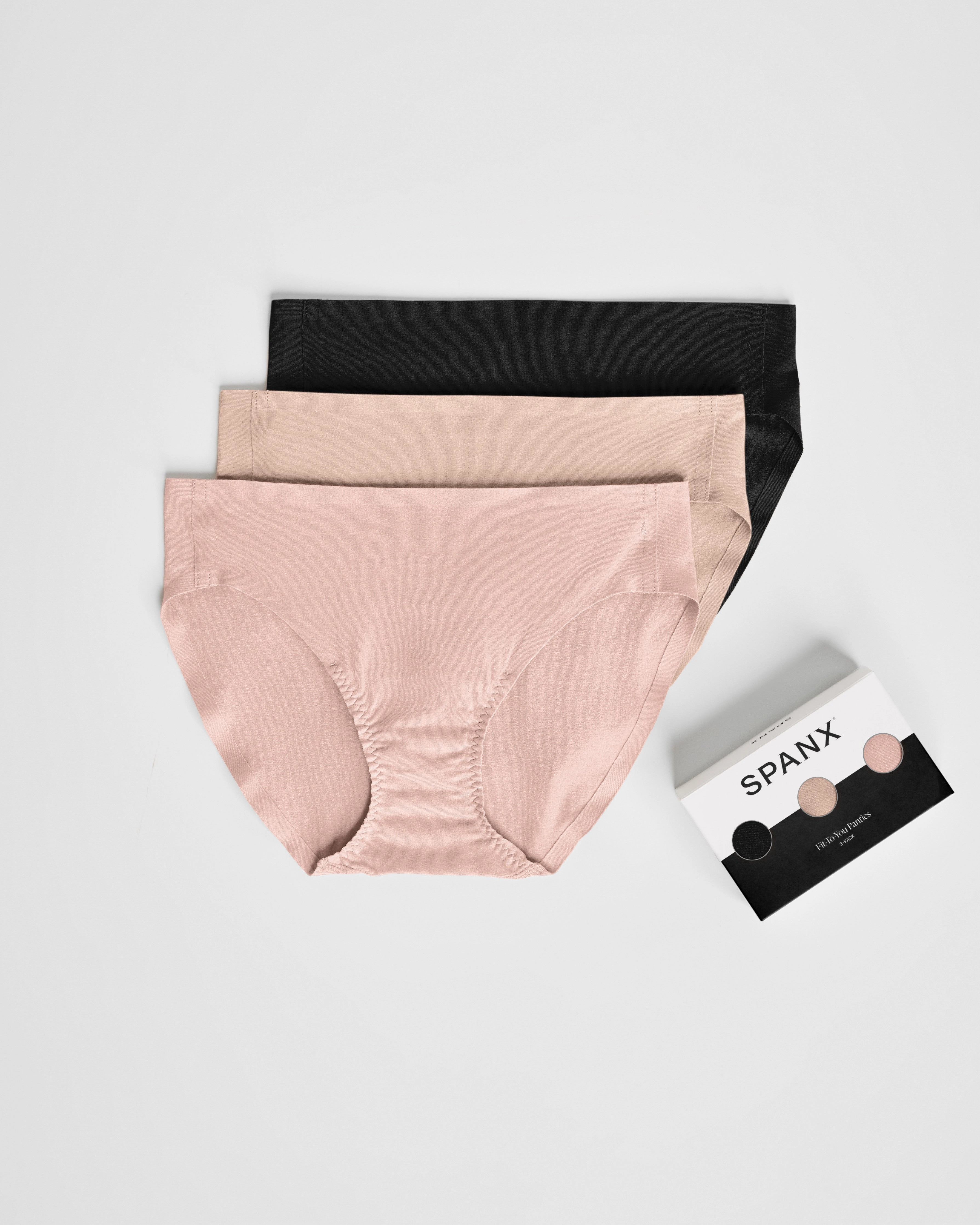 SPANXsmooth™ Fit-To-You Bikini 3-Pack Box