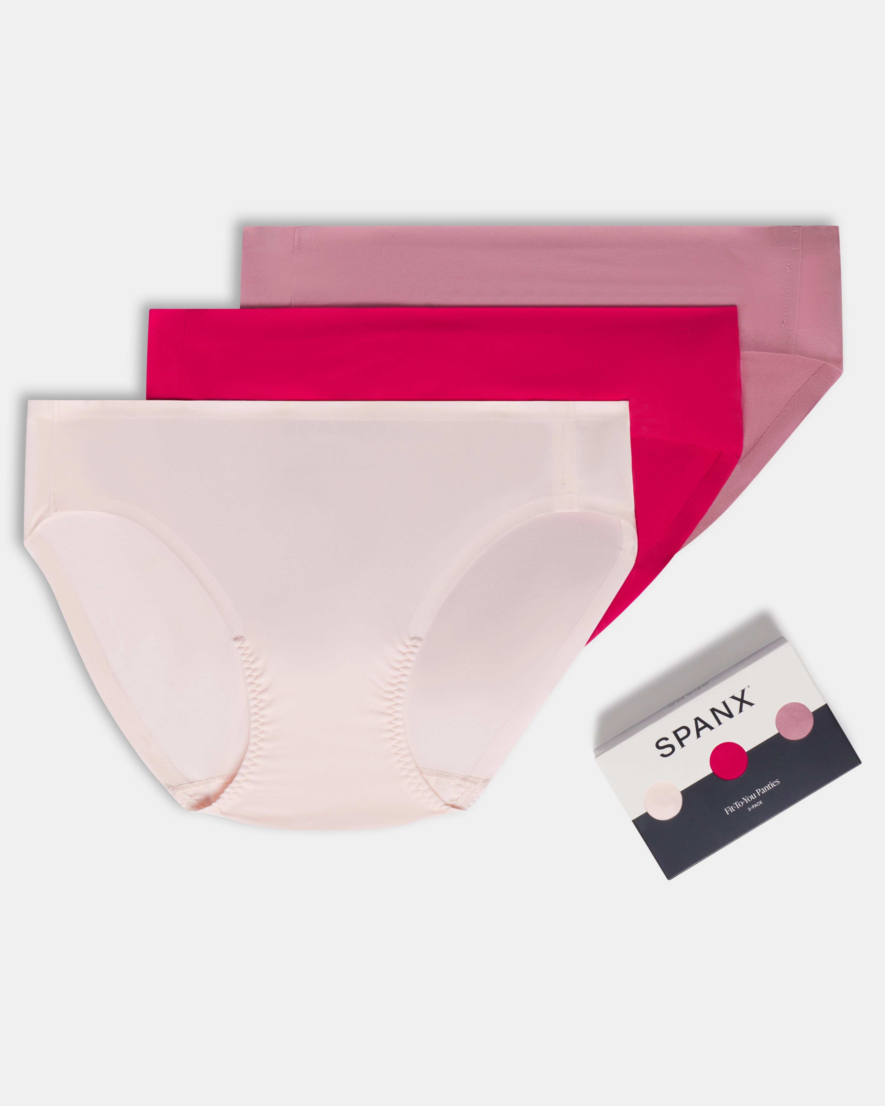 SPANXsmooth™ Fit-To-You Bikini 3-Pack Box
