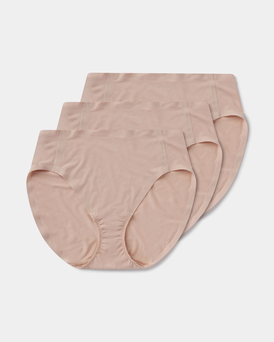 SPANXsmooth™ Fit-To-You Modal Hi-Leg Brief 3-Pack Box
