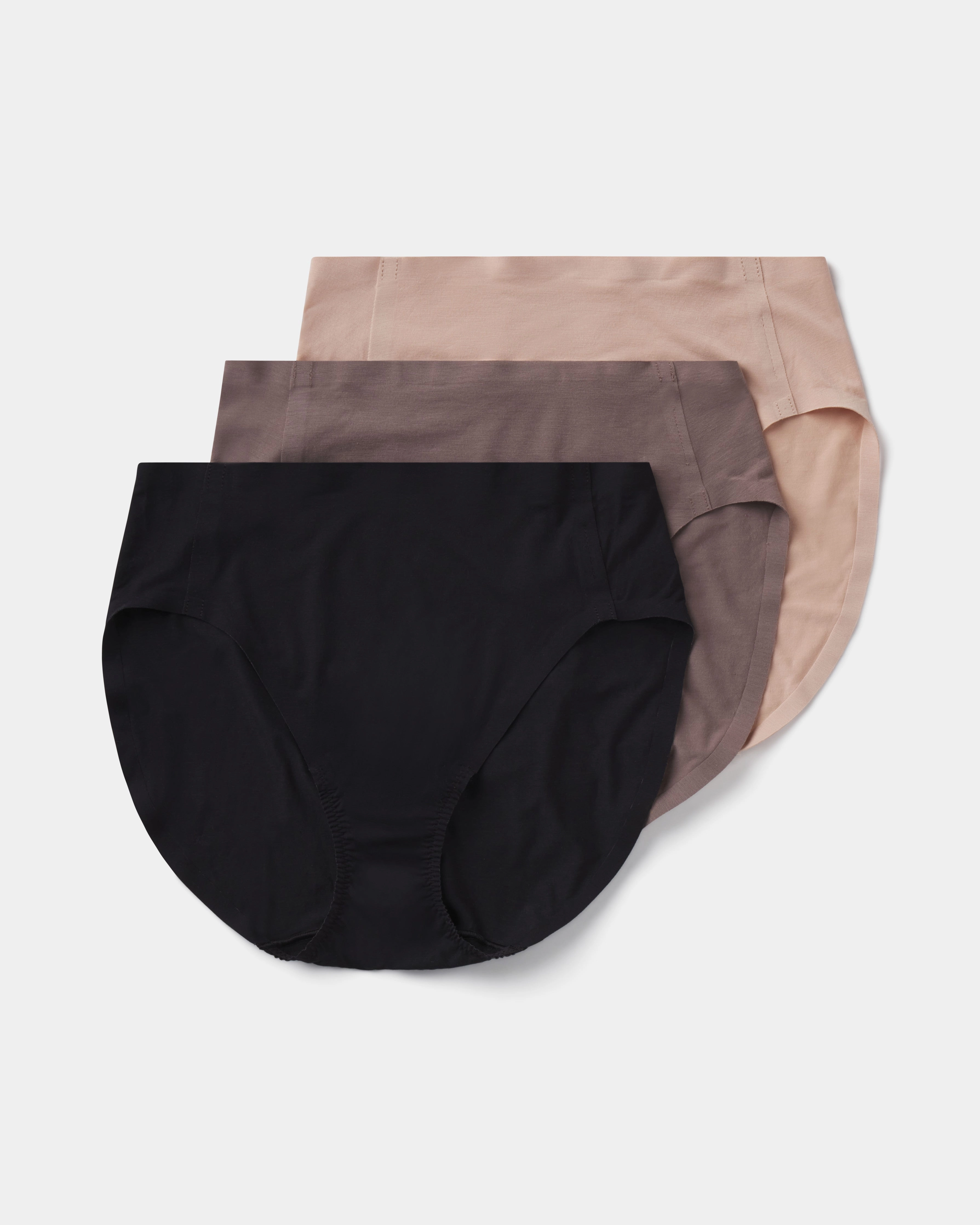 SPANXsmooth™ Fit-To-You Modal Hi-Leg Brief 3-Pack Box