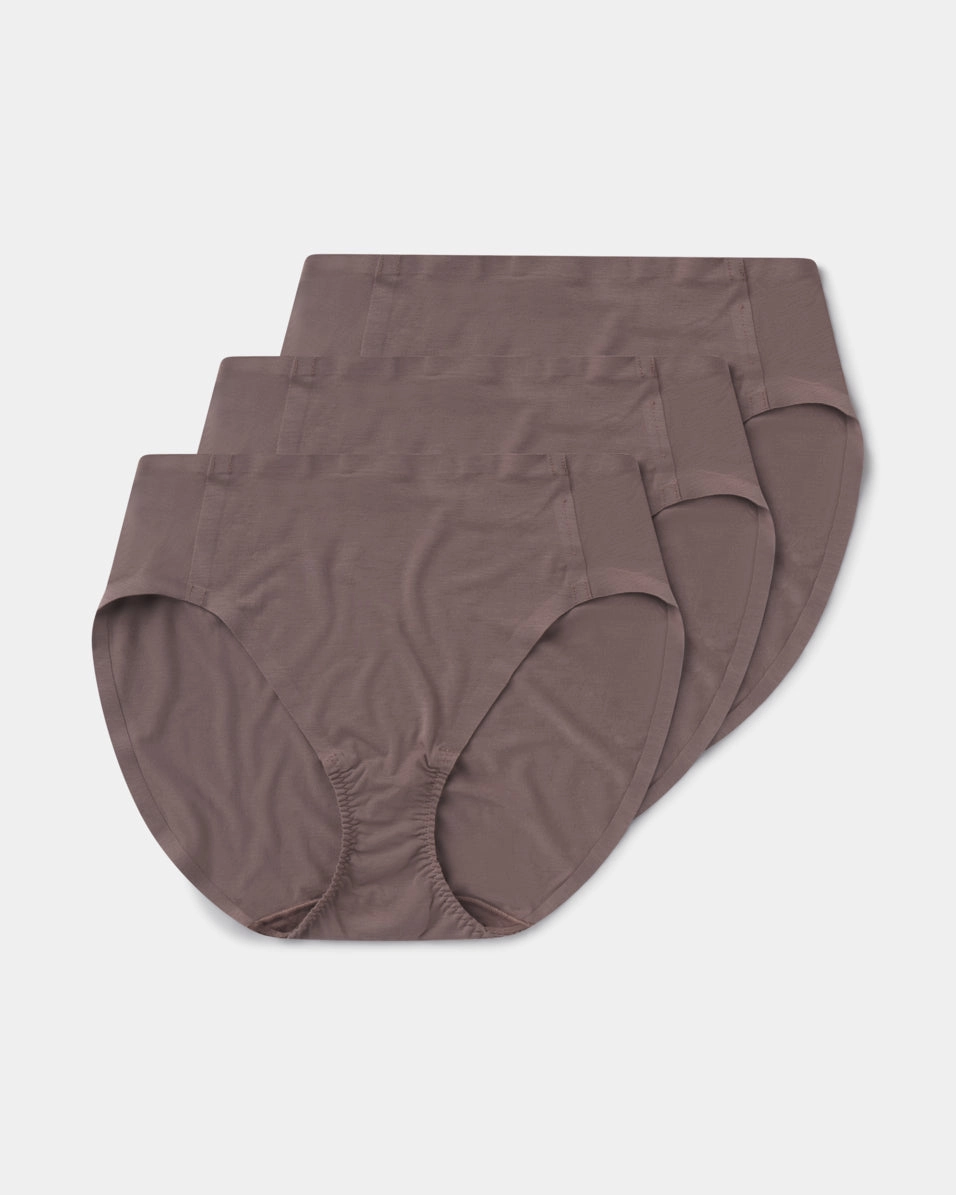 SPANXsmooth™ Fit-To-You Modal Hi-Leg Brief 3-Pack Box