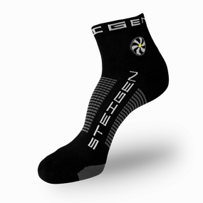 Steigen Performance 1/4 Sock - Black