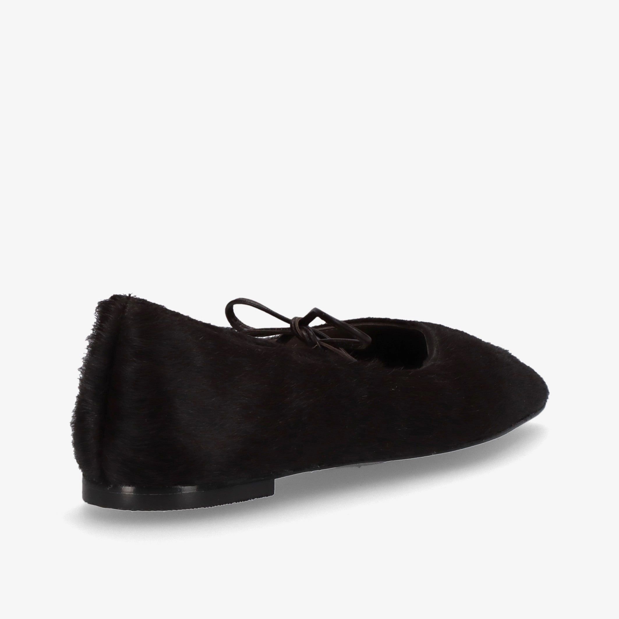 Sway Soft Brown Leather Ballet Flats