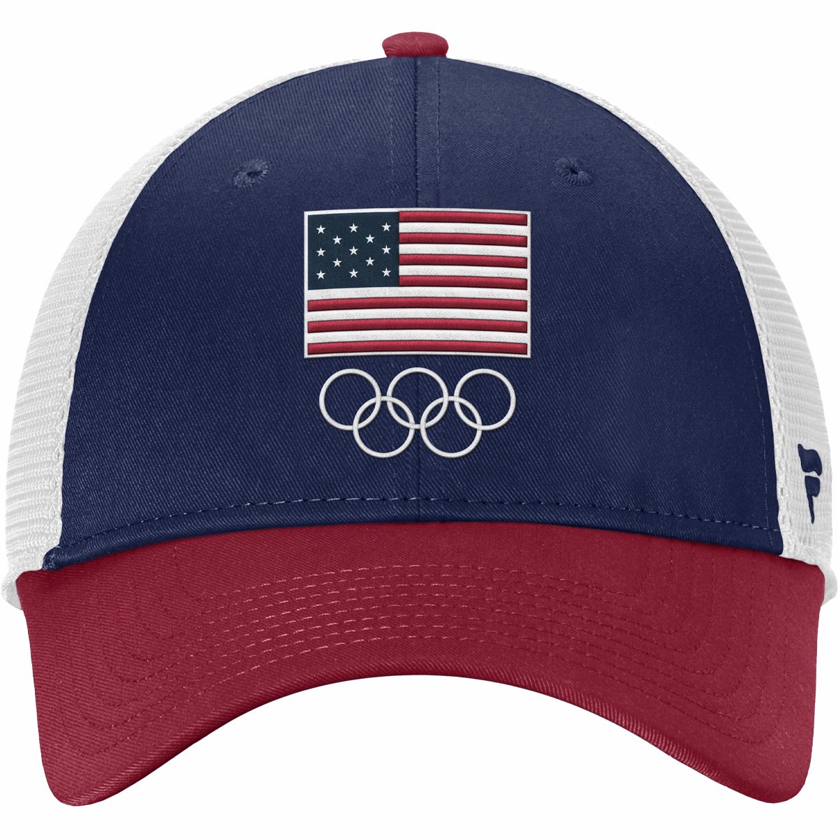 Team USA Red/White/Blue Structured Adjustable Mesh Olympics '24