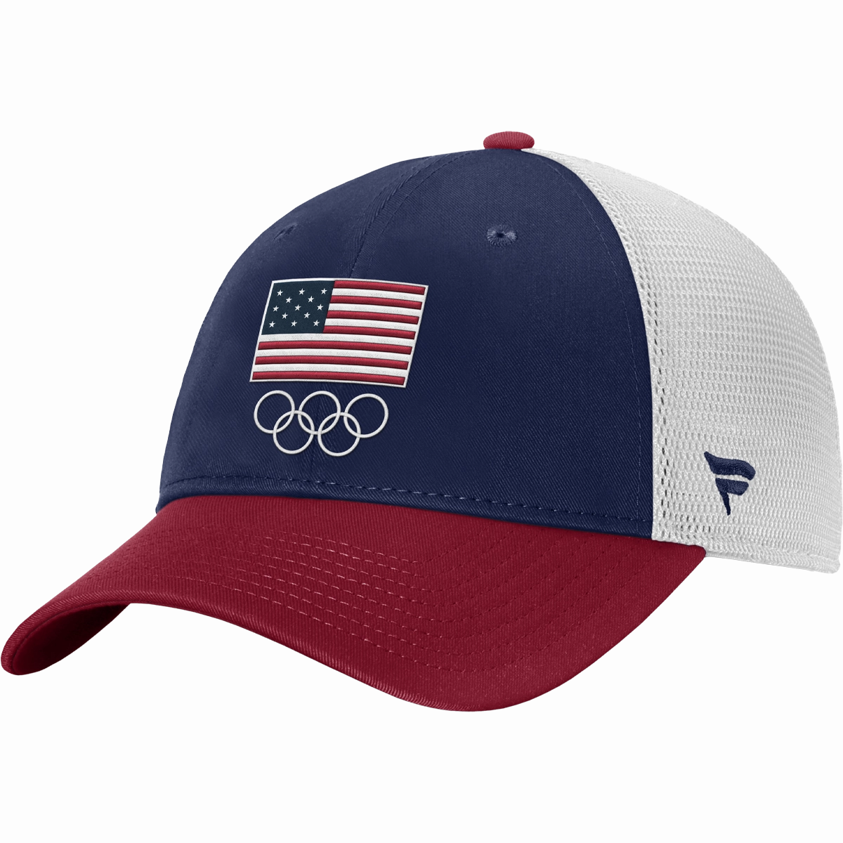 Team USA Red/White/Blue Structured Adjustable Mesh Olympics '24