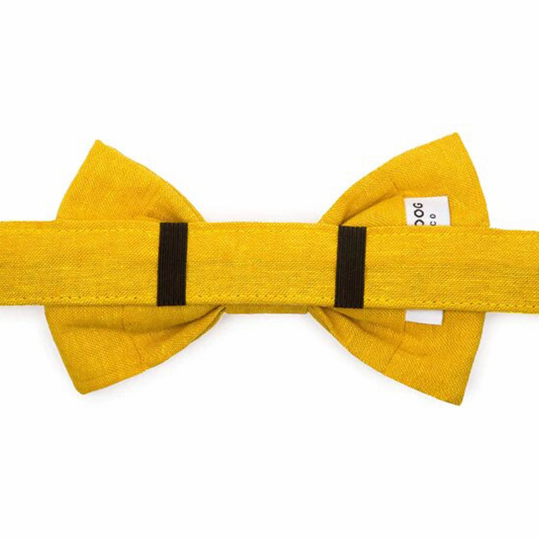 The Foggy Dog Sunflower Yellow Dog Bowtie