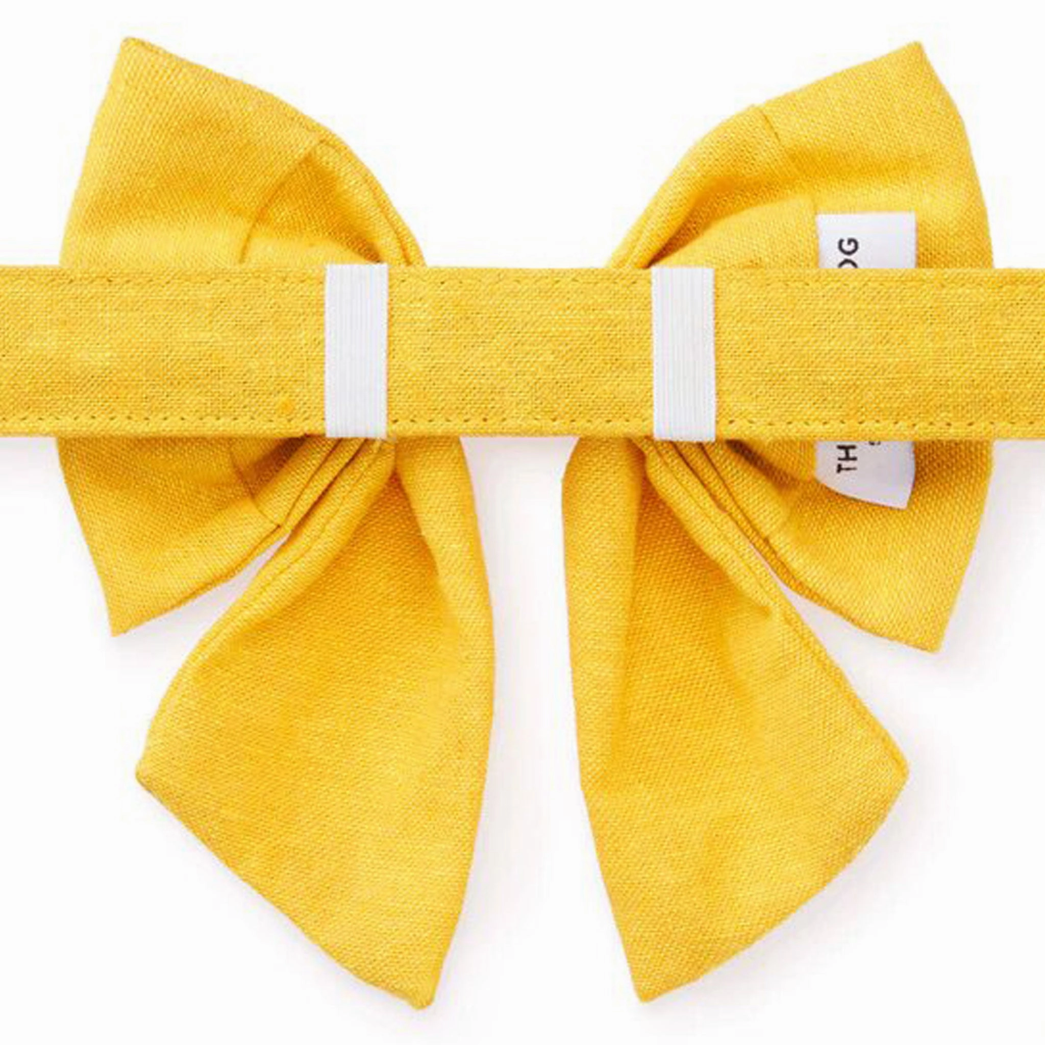 The Foggy Dog Sunflower Yellow Dog Lady Bow