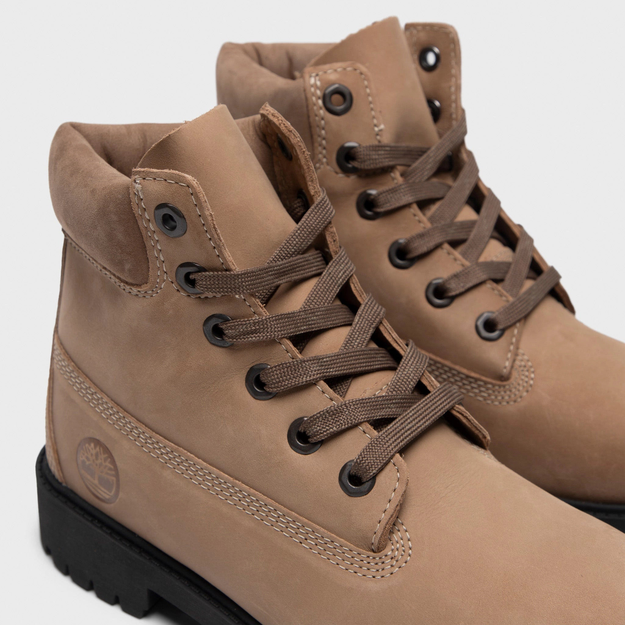 Timberland Juniors' 6-Inch Premium Waterproof Boot / Beige