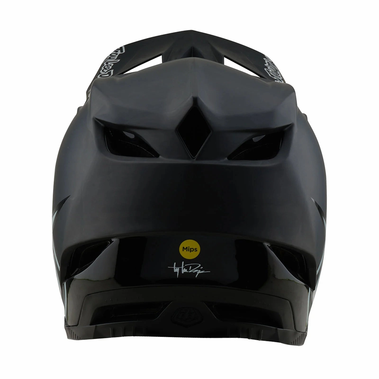 Troy Lee Designs D4 Carbon Full Face Helmet - Stealth - Black