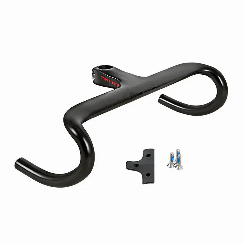 TWITTER TW Integrated Molding Carbon Handlebar & Stem – Aero Road Bike Design