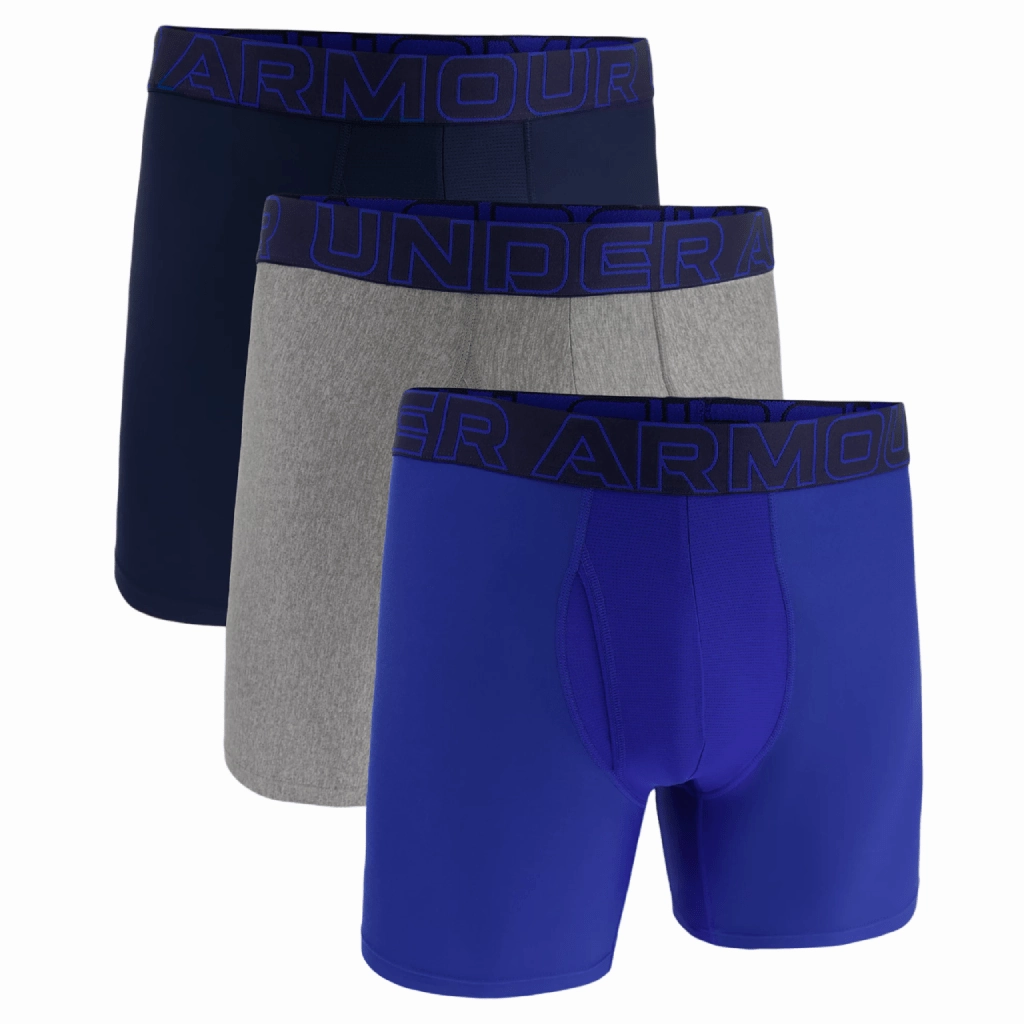 Under Armour 3Pk Performance Tech 6" Boxer Men