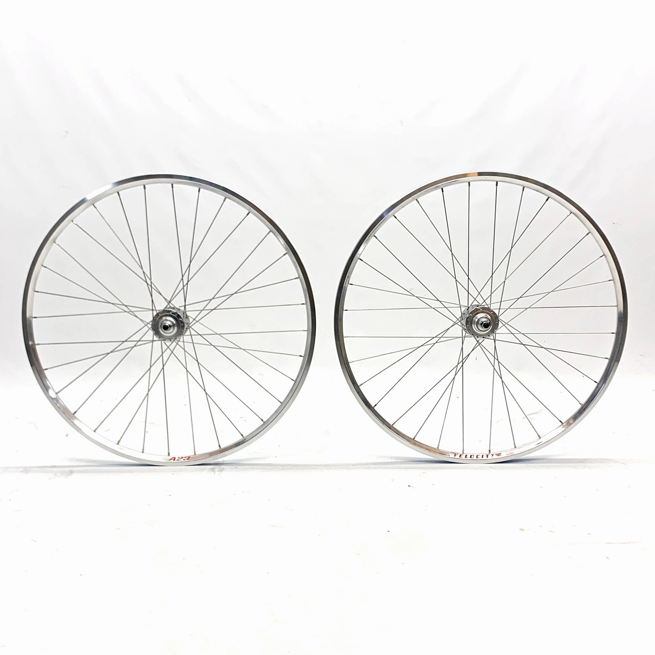 Velocity A23 Single Speed-Fixed Gear-Cyclocross Tubeless-Ready Wheelset