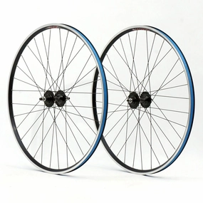 Velocity A23 Single Speed-Fixed Gear-Cyclocross Tubeless-Ready Wheelset