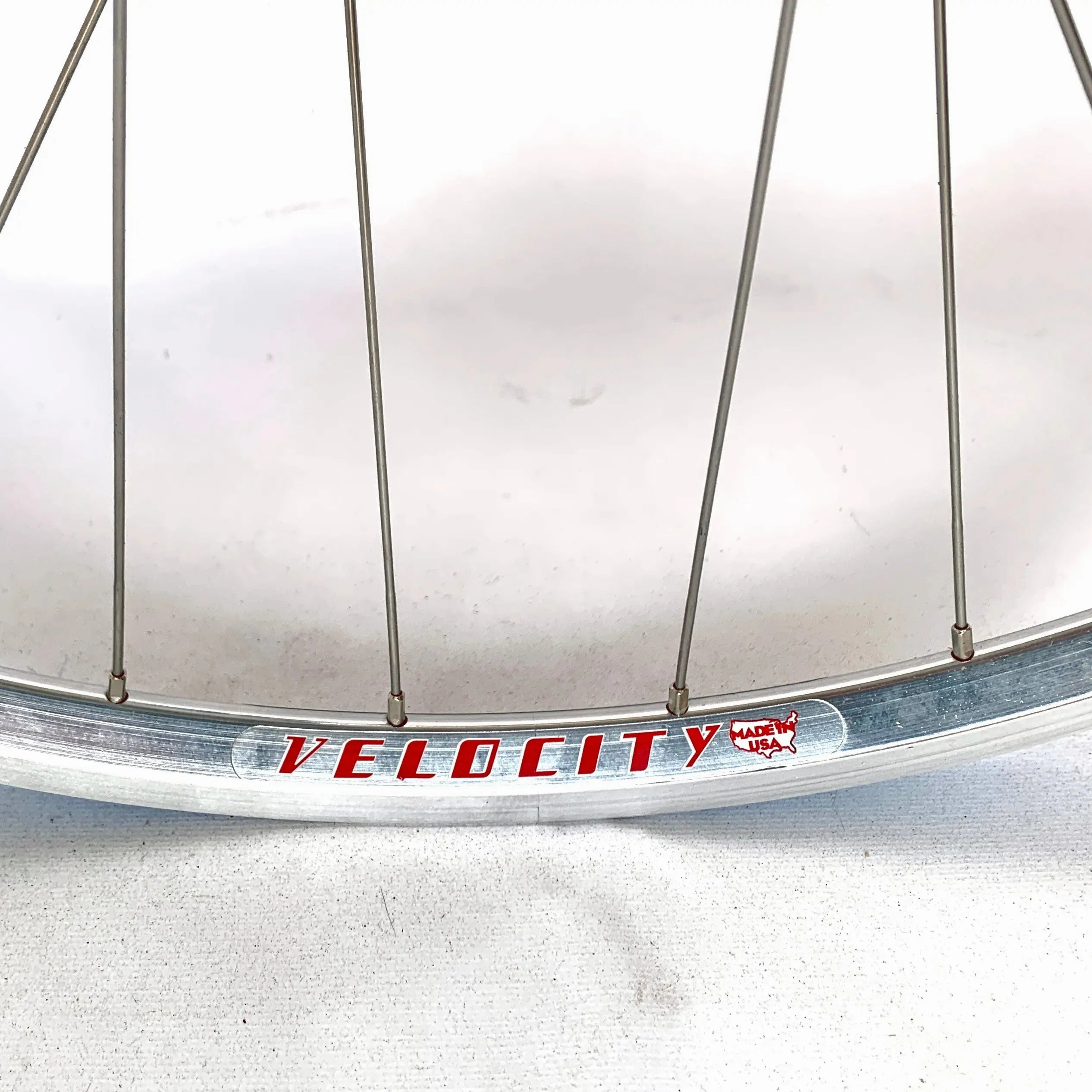Velocity A23 Single Speed-Fixed Gear-Cyclocross Tubeless-Ready Wheelset