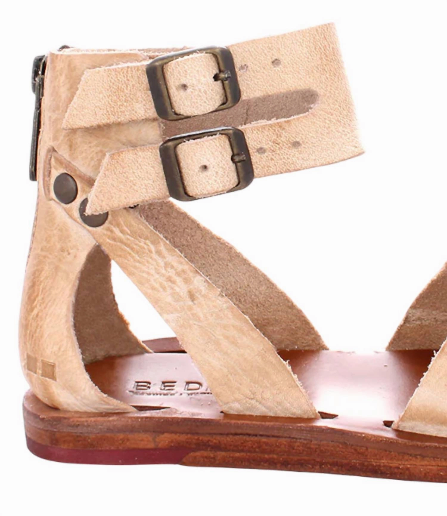Women's Afrodita Flat Sandals In Blush Dd