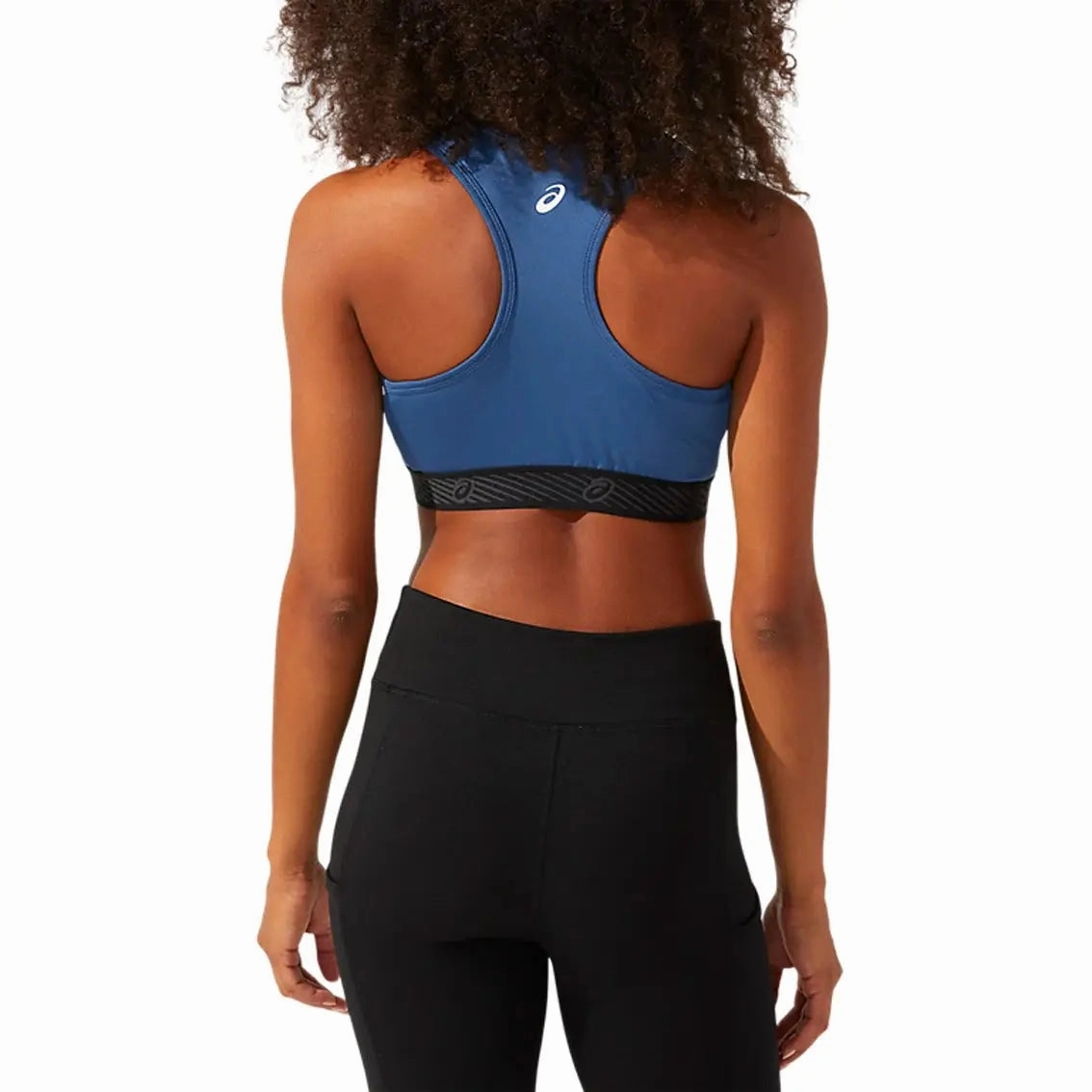 Womens ASICS Logo Sports Bra - Grand Shark