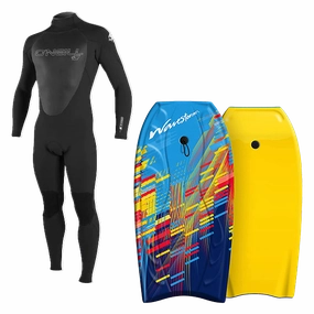 Youth Wetsuit & Bodyboard Package