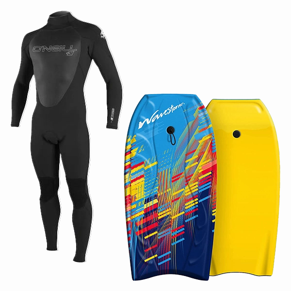 Youth Wetsuit & Bodyboard Package
