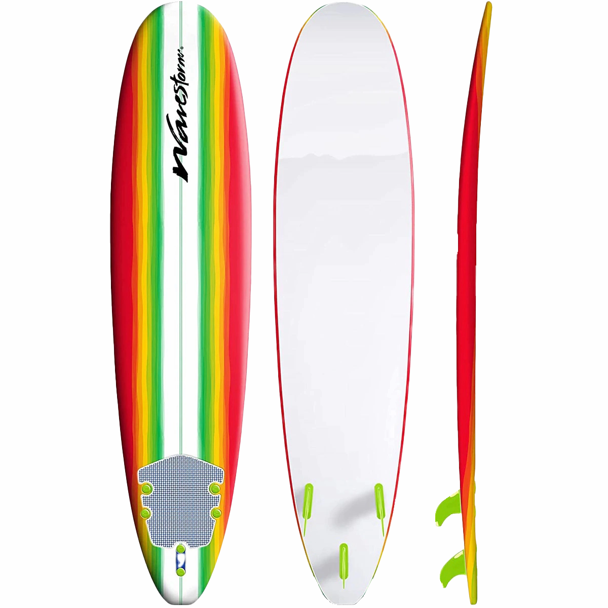 Youth Wetsuit, Surfboard, and Rack Package